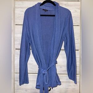 Anne Klein New York Cotton Wrap Sweater